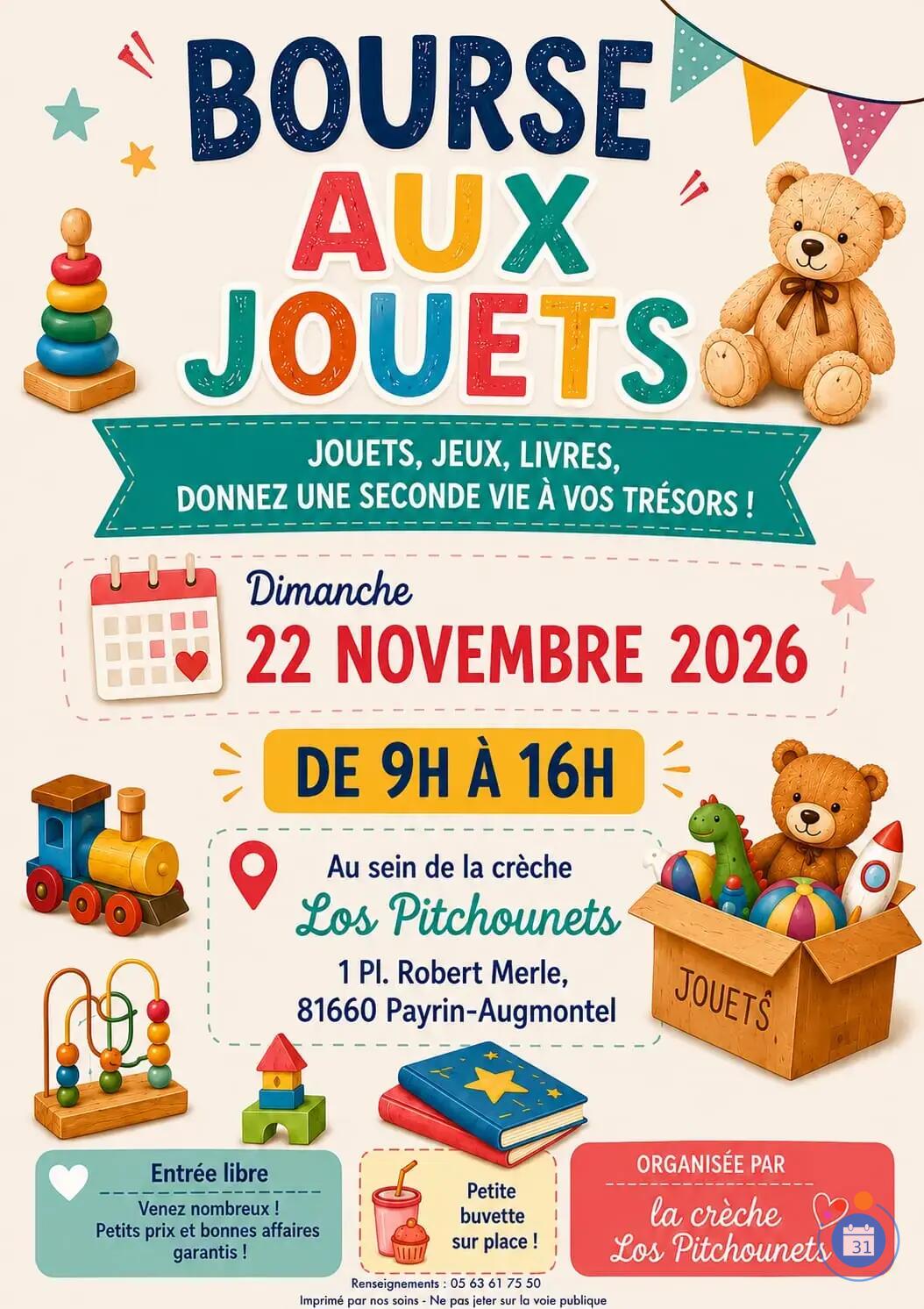 Image Bourse aux jouets (photo 1)