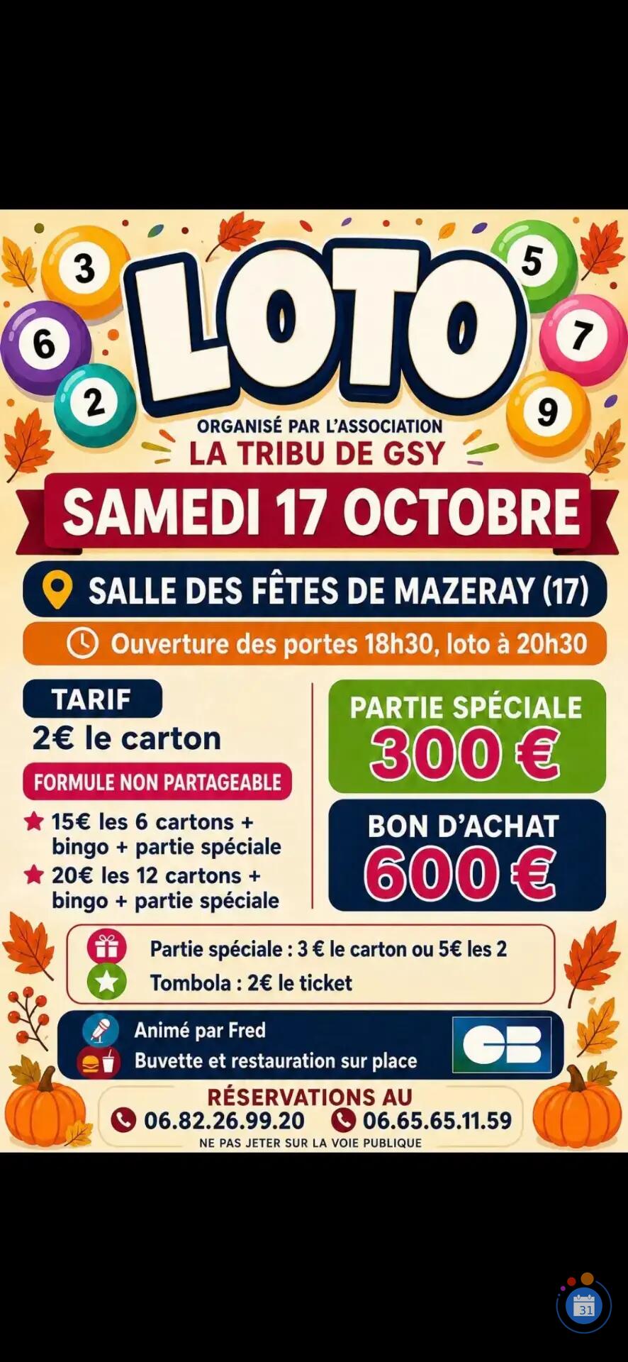 Image loto de la tribu de GSY (photo 1)