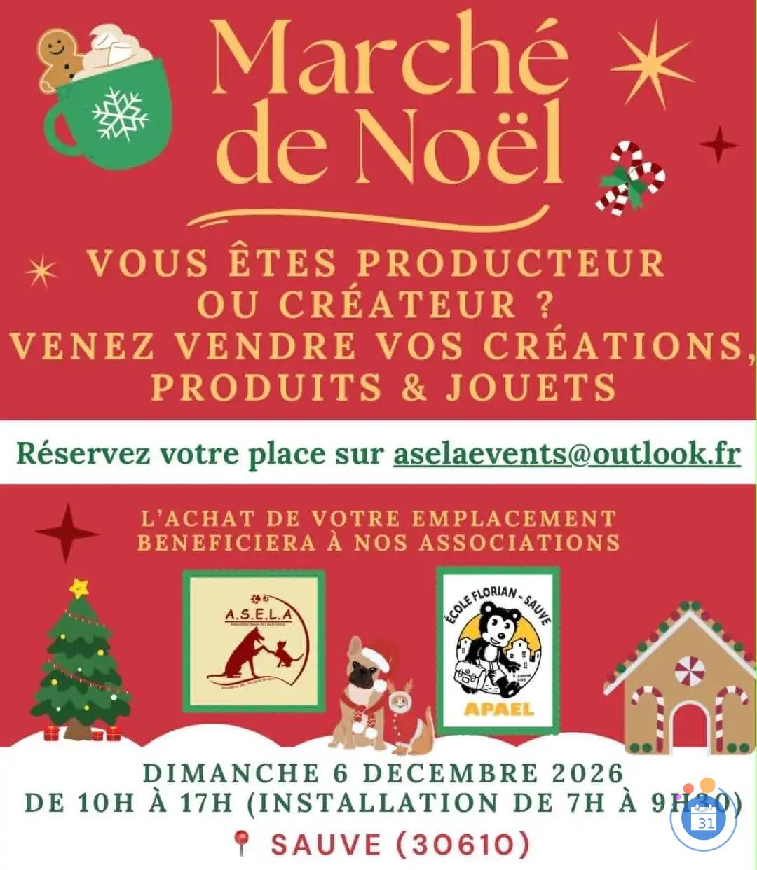 Image Marche de Noel de Sauve (photo 1)