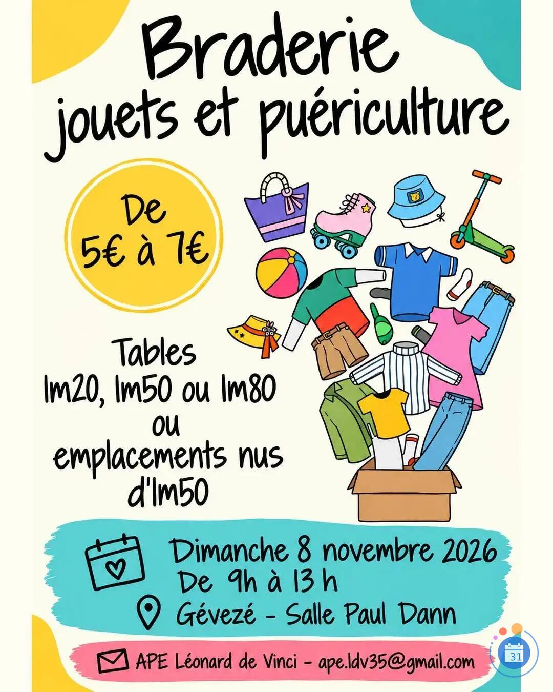 Image Braderie jouets et puericulture (photo 1)