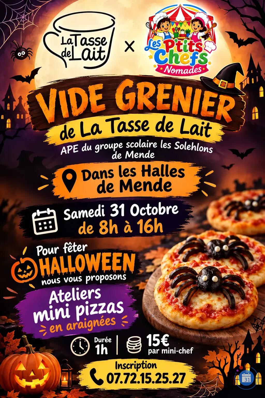 Image Vide grenier 31 octobre halle St jean !! (photo 2)