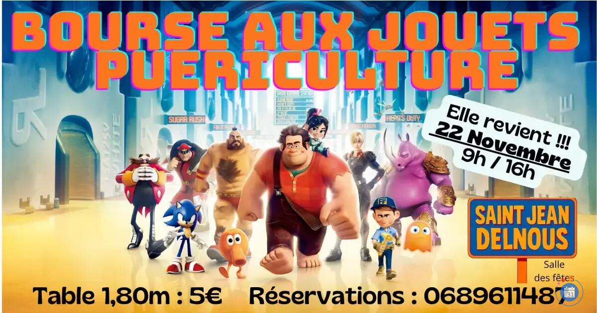 Image Bourse jouets, vêtements et articles puériculture (photo 1)