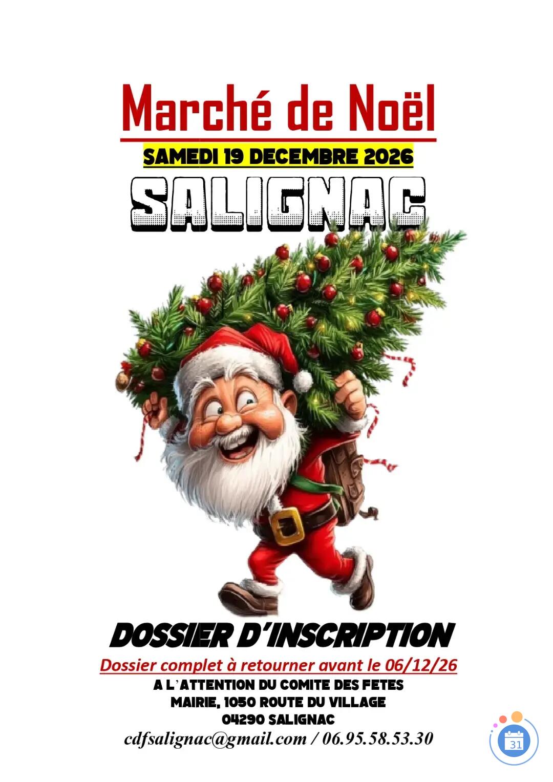 Image SALIGNAC fête Noël (photo 1)