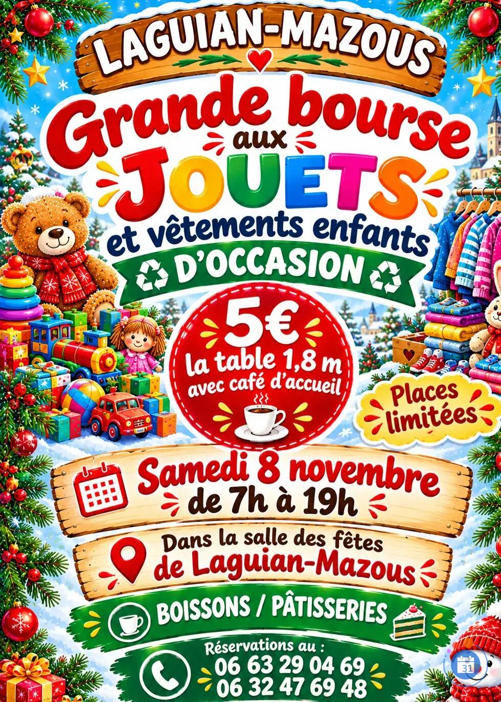 Image Grande bourse aux jouets et vêtements enfants d'occasion (photo 1)