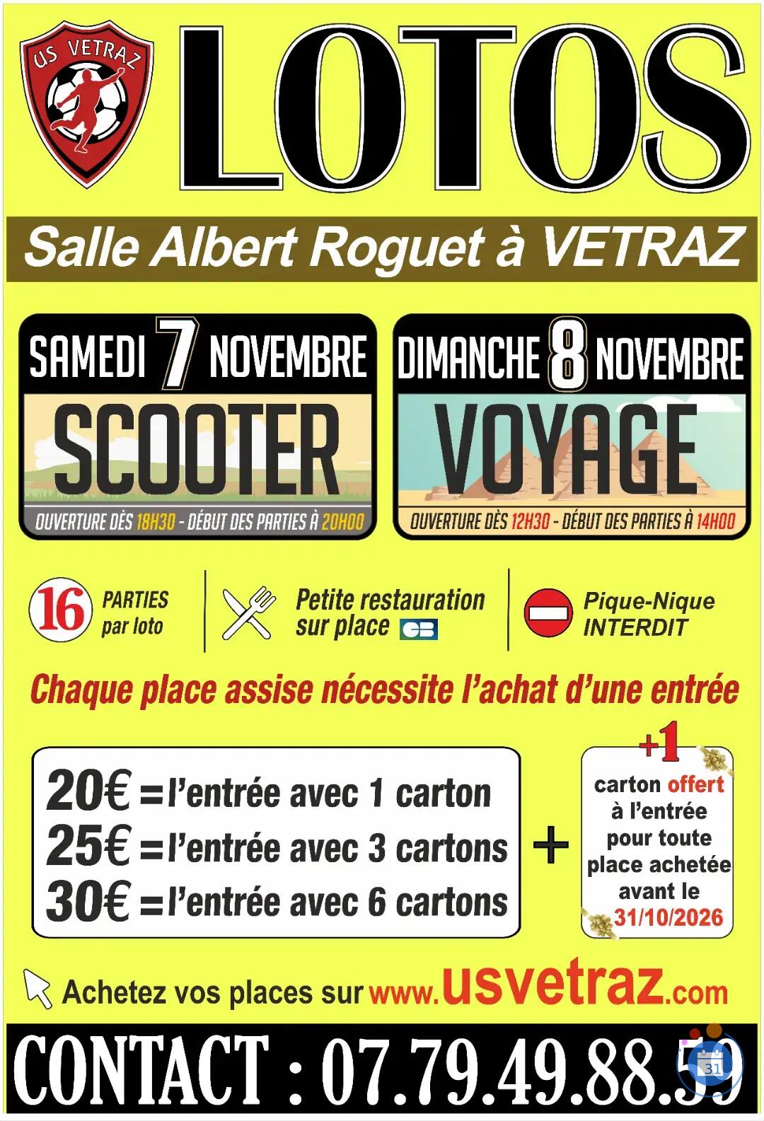 Image Loto de l'US Vétraz (photo 1)