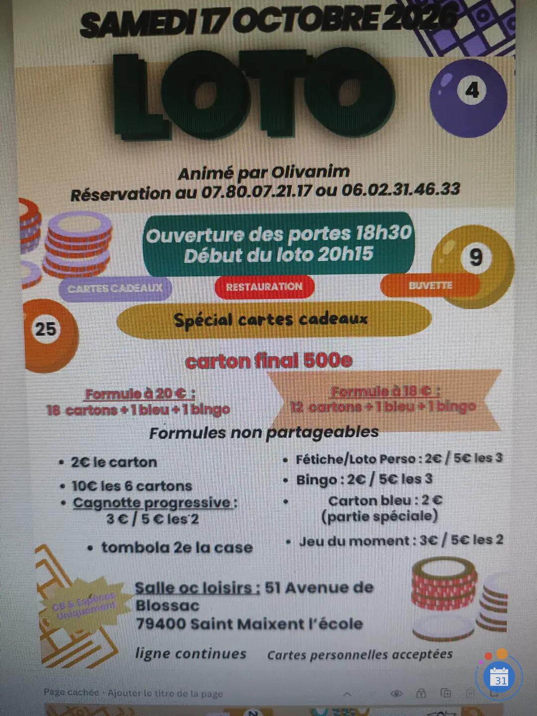Image Animation loto (photo 1)