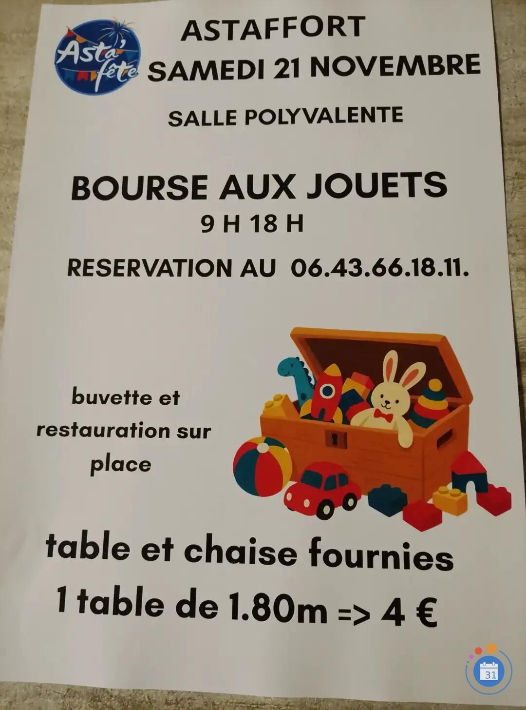 Image BOURSE AUX JOUETS (photo 1)