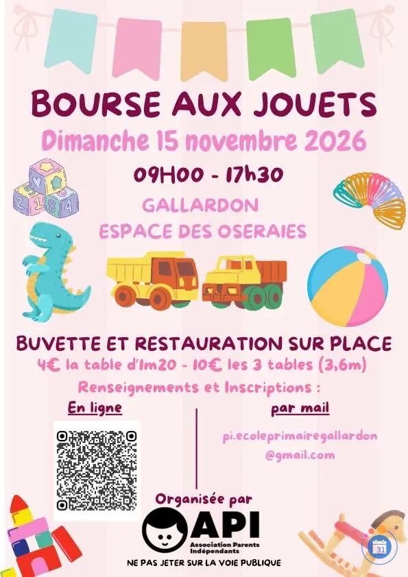 Image Bourse aux jouets 2026 (photo 1)