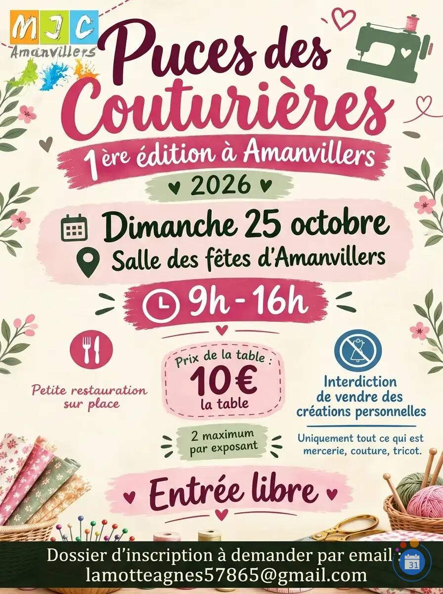 Image puces des couturières (photo 1)
