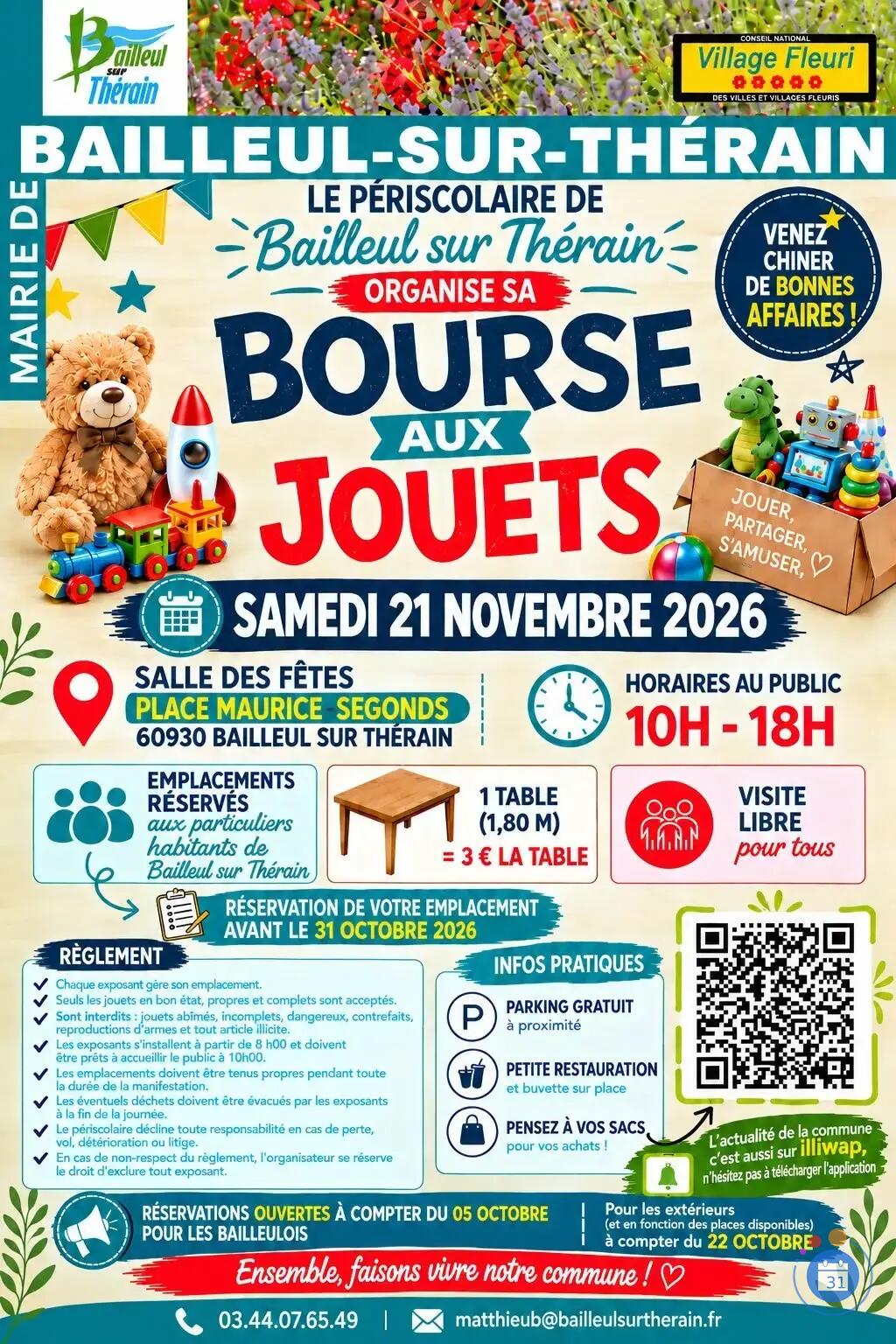 Image BOURSE AUX JOUETS (photo 1)