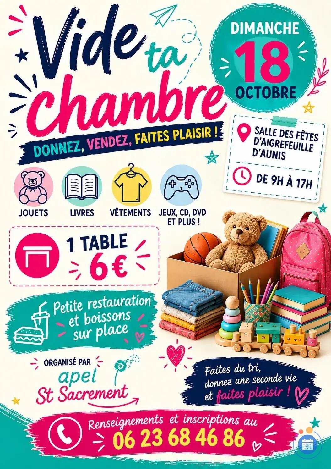 Image Vide ta chambre Aigrefeuille d'aunis (photo 1)