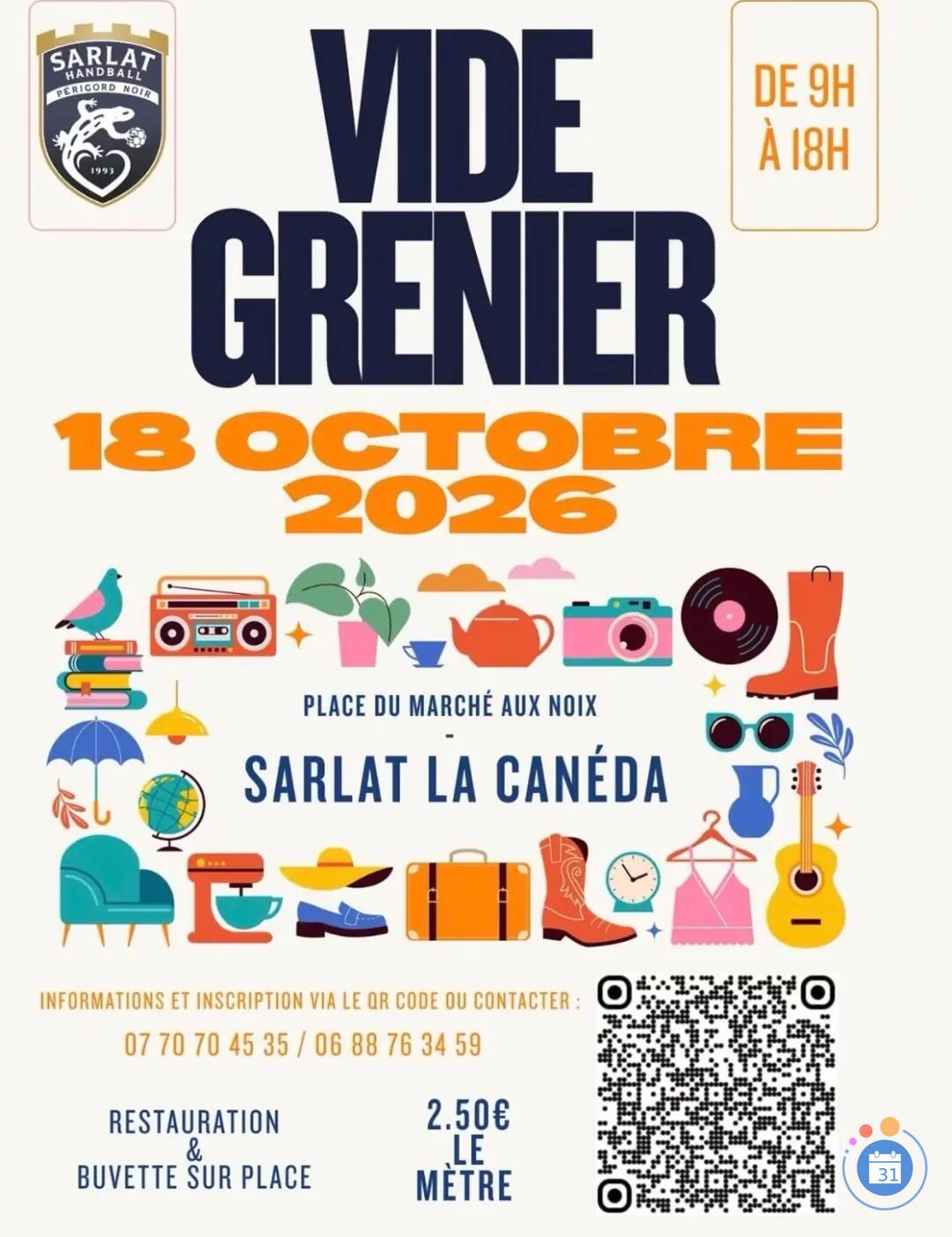 Image Vide grenier du Sarlat handball (photo 1)