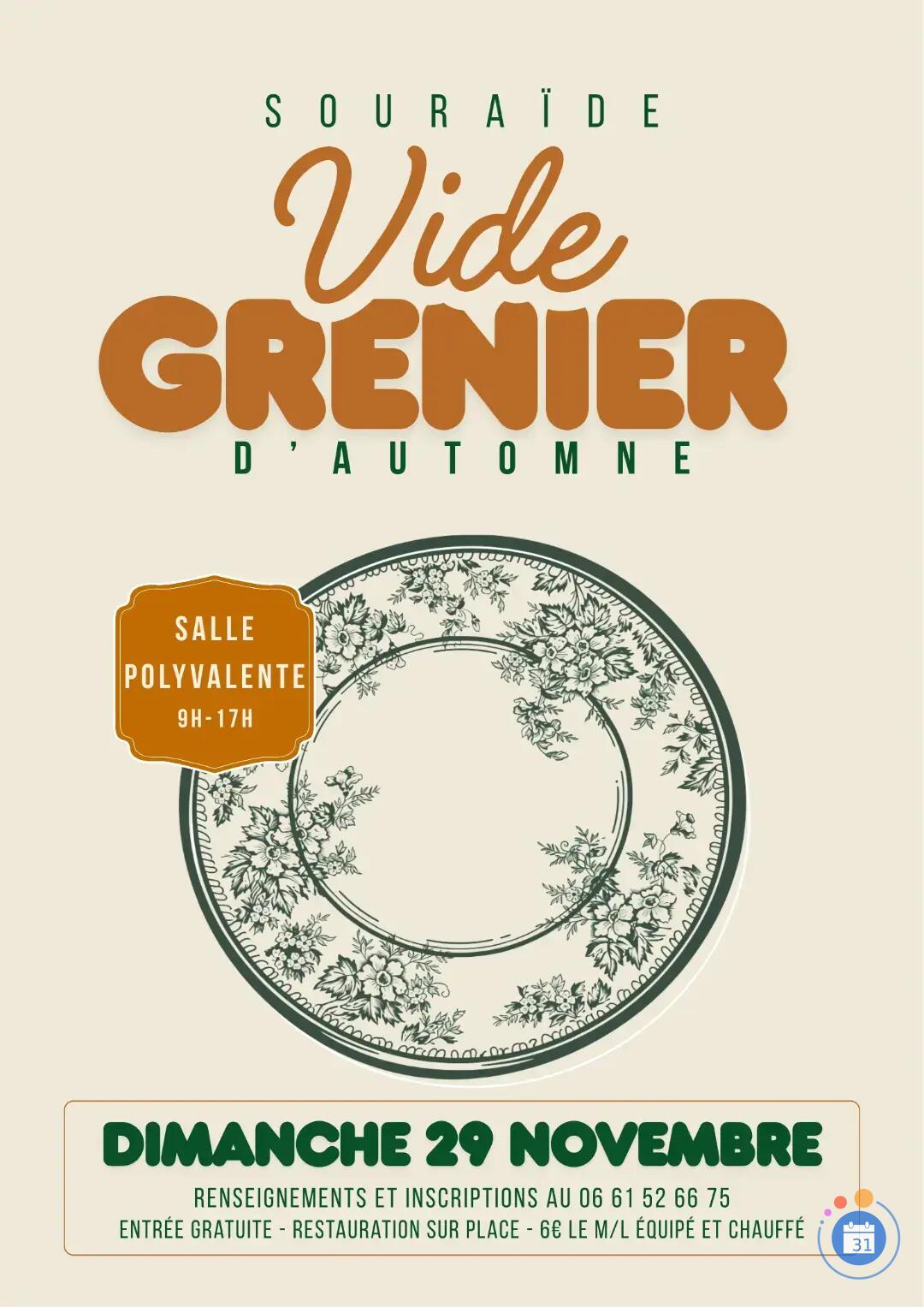 Image Vide grenier d'automne (photo 1)