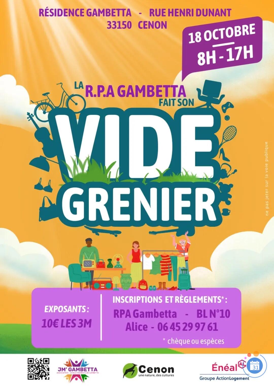 Image RPA Gambetta fait son vide grenier (photo 1)