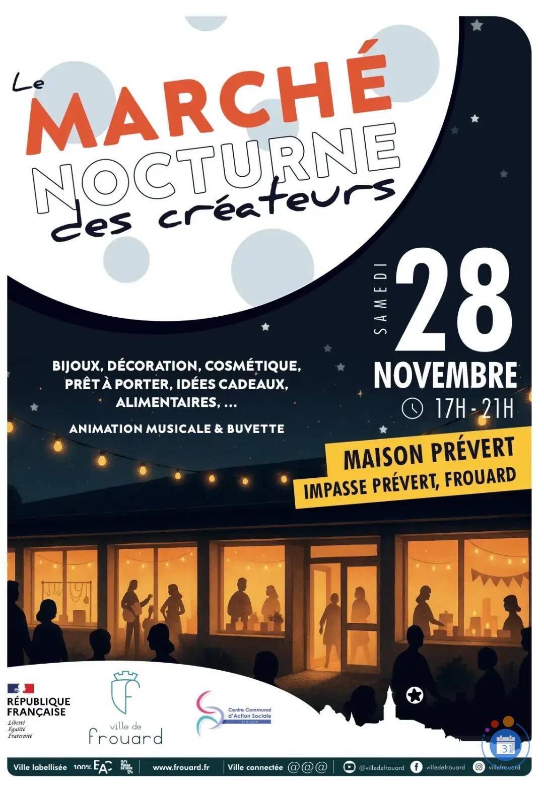 Image marché nocturne des créateurs (photo 1)
