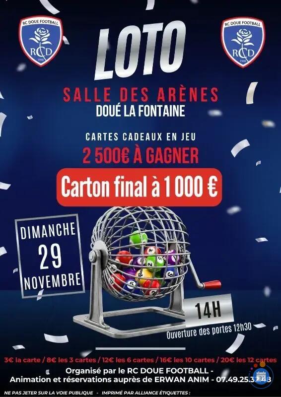 Image Loto du RC Doué Football avec Erwan Anim (photo 1)