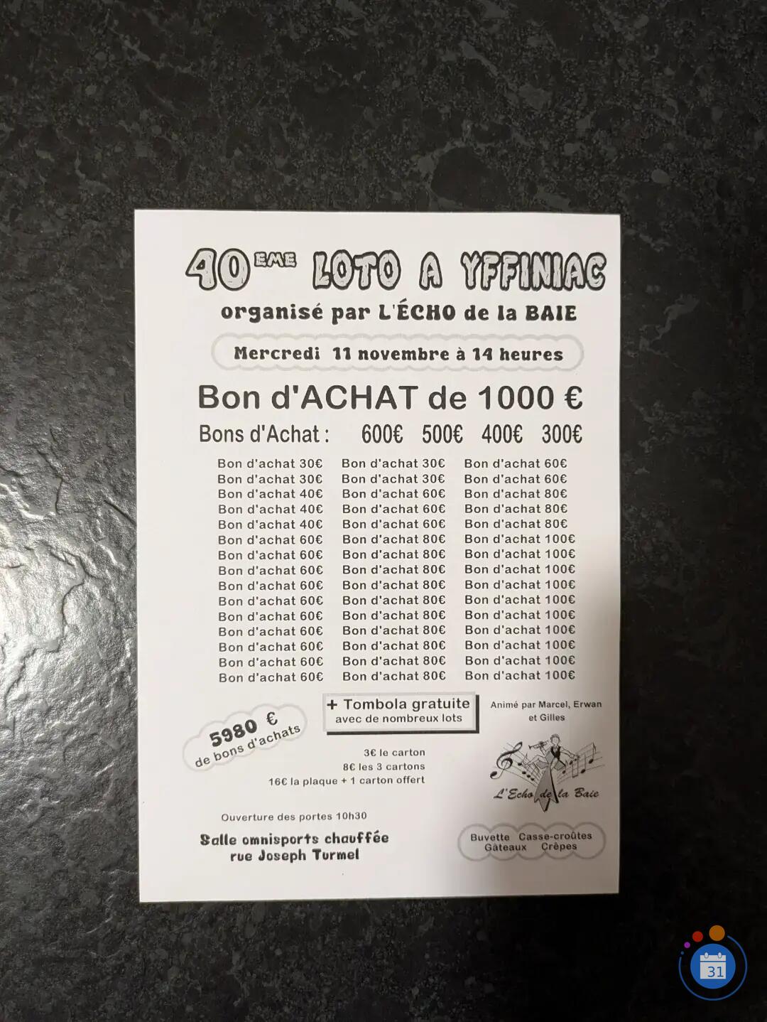 Image 40 eme loto (photo 1)