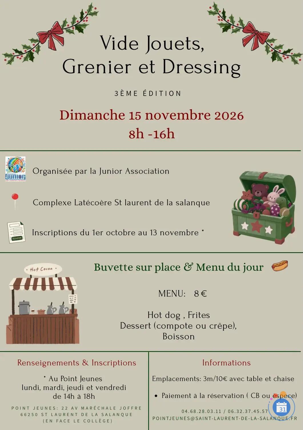 Image Vide Jouets, Grenier er Dressing de la Junior Association (photo 1)