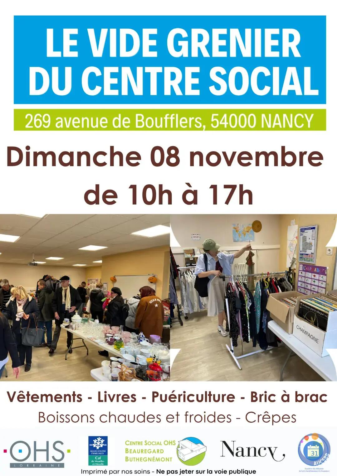 Image Vide Grenier du Centre Social Beauregard (photo 1)