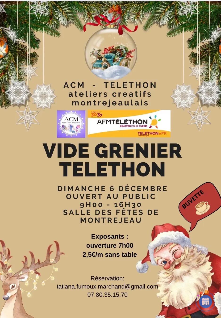 Image Vide grenier telethon (photo 1)