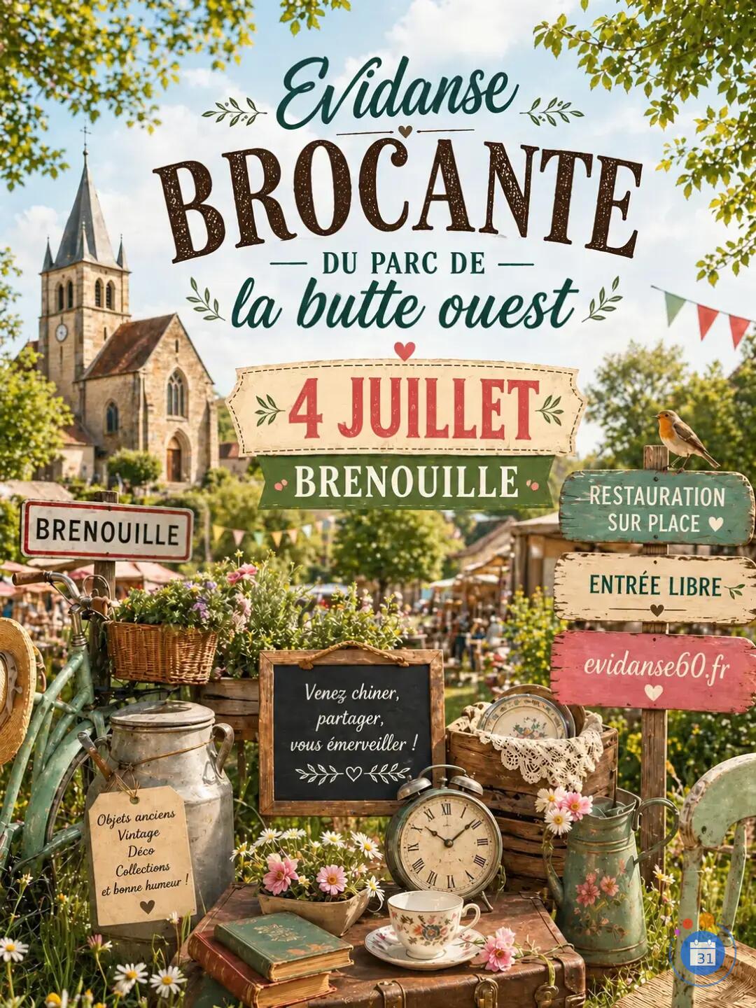 Image 36éme brocante champêtre des hauts de Brenouille (photo 1)