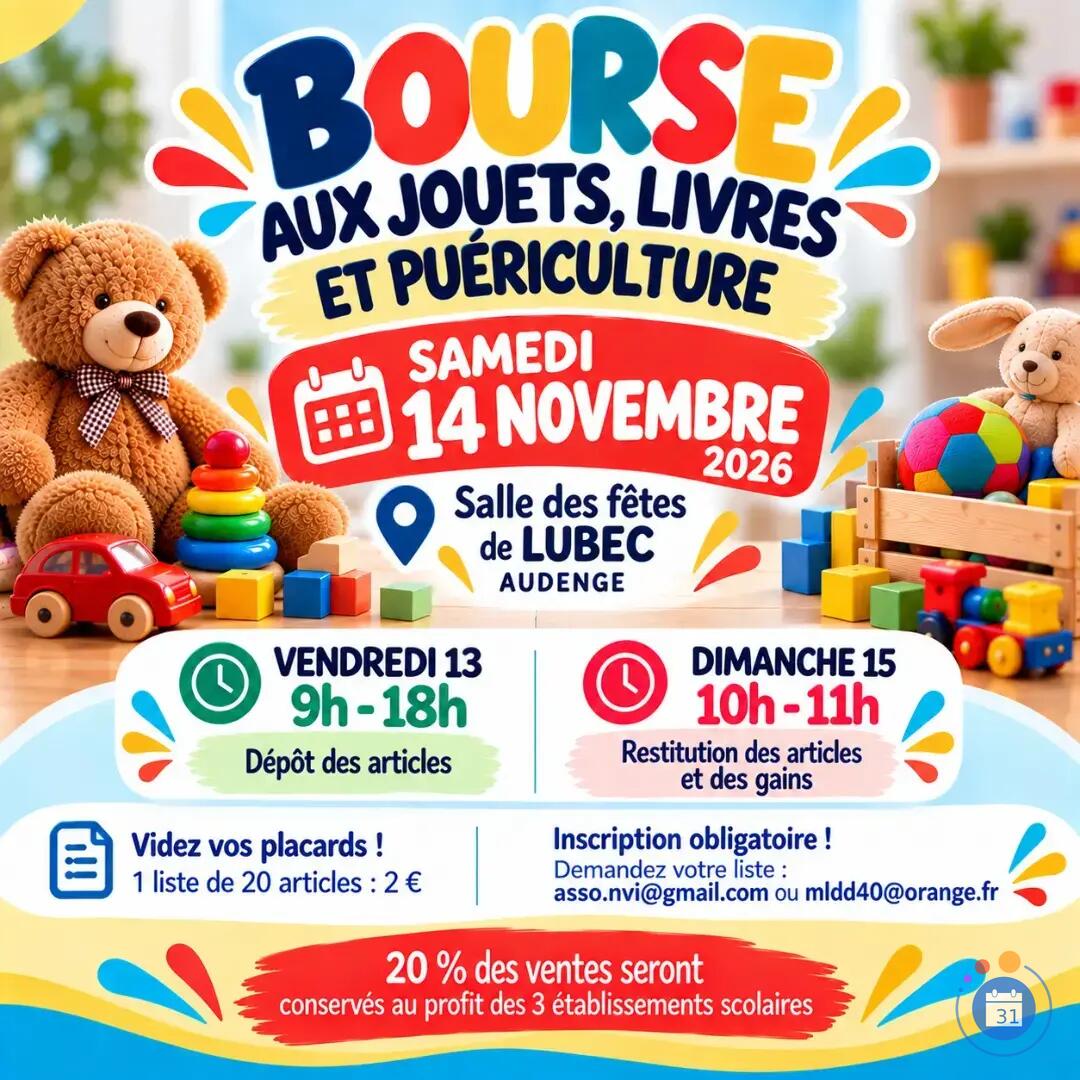 Image Bourse aux jouets livres et puériculture (photo 1)