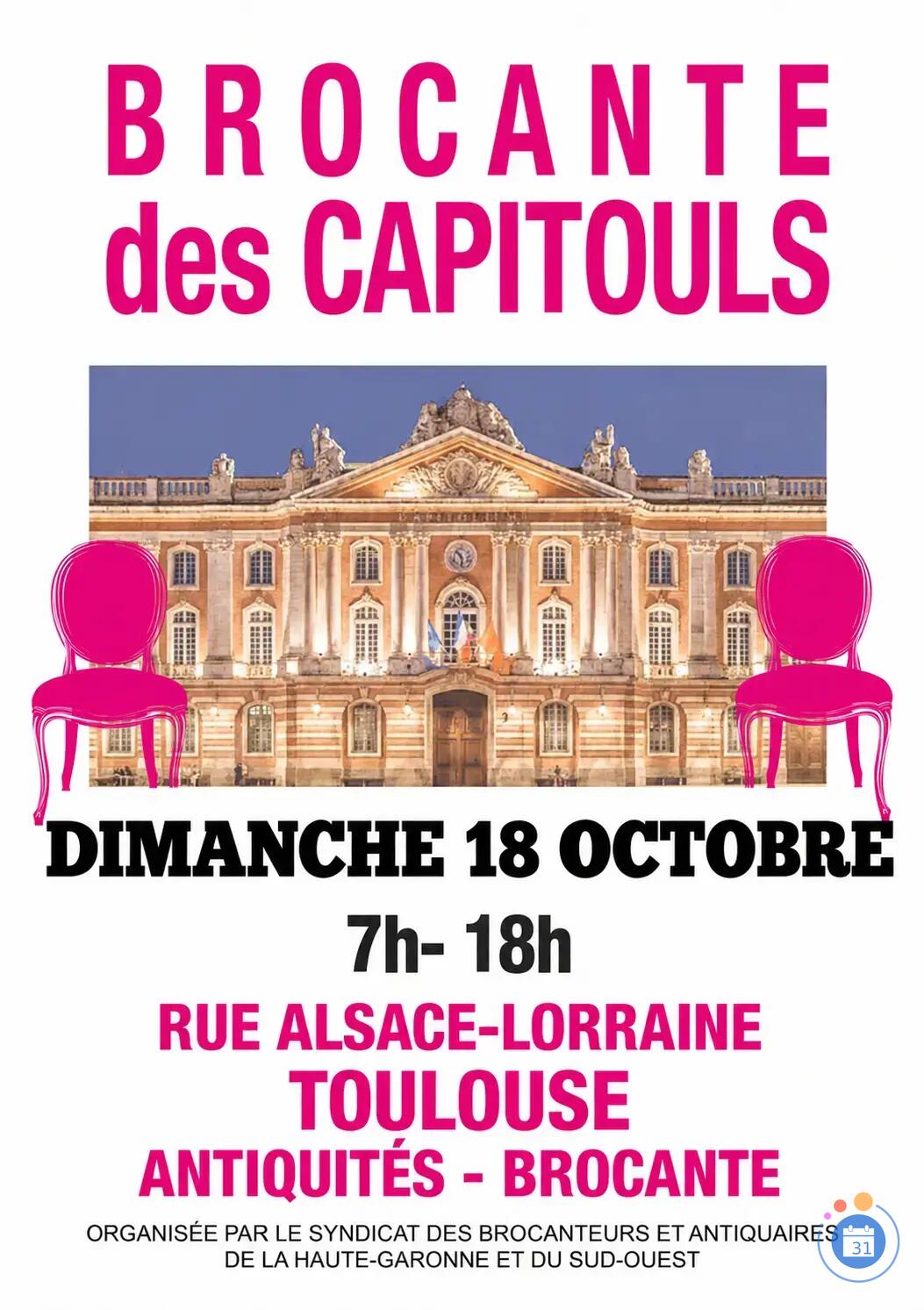 Image SUPERBE BROCANTE Rue Alsace Lorraine plein cœur de TOULOUSE (photo 1)