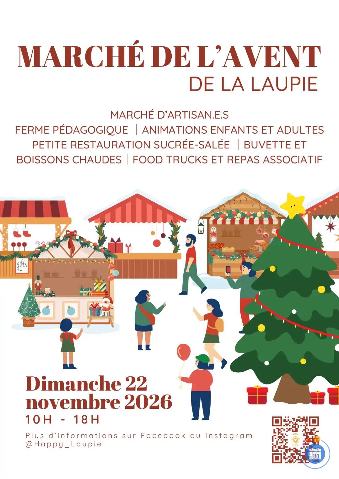Image Marché de l'Avent de La Laupie (photo 1)