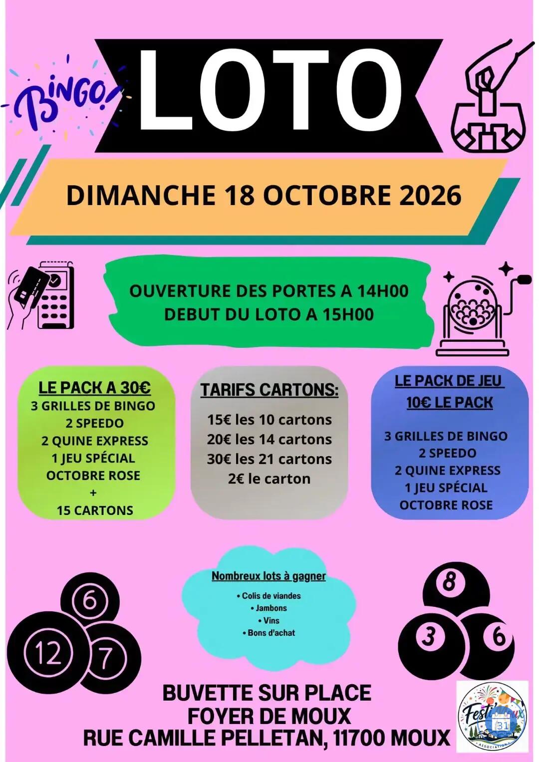 Image Loto octobre rose (photo 1)