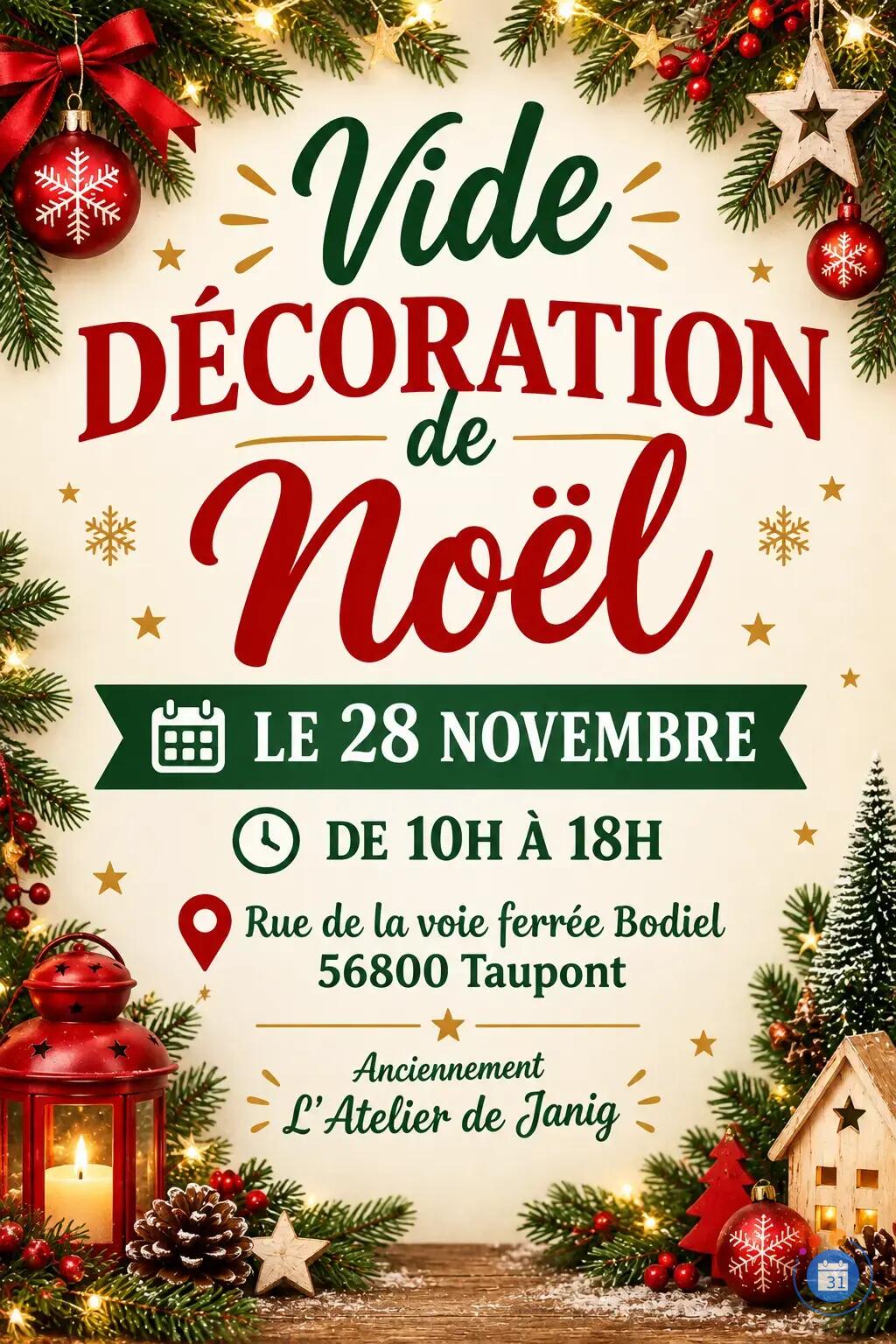 Image Bourse aux deco de Noël et loisirs creatifs (photo 1)