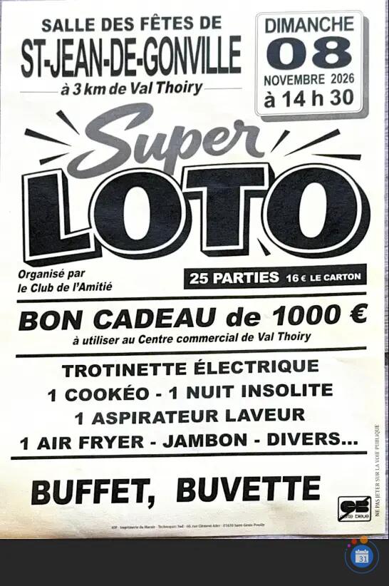 Image Club de l’amitié Loto (photo 1)