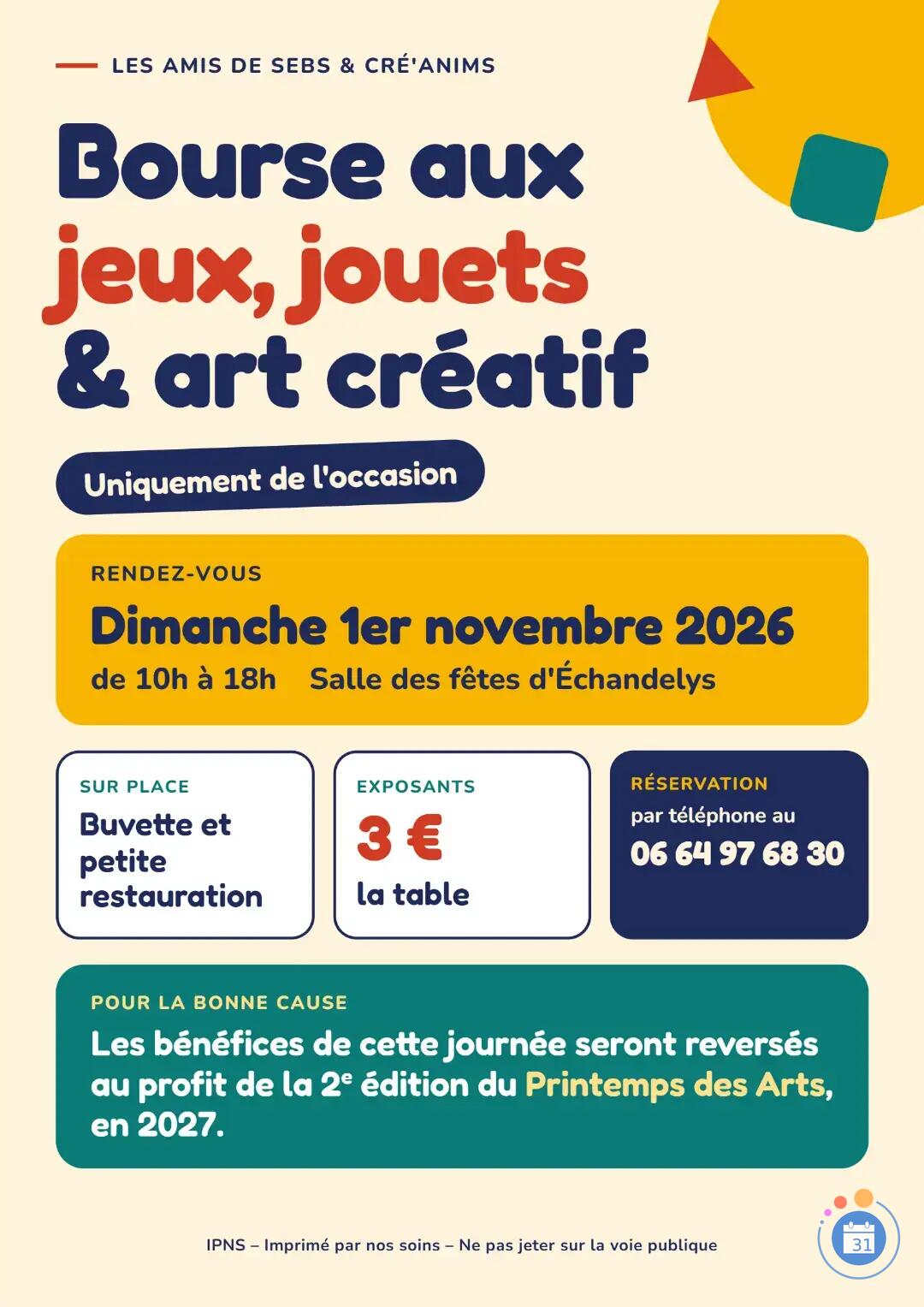 Image Bourse aux jouets, aux jeuxet aux arts créatifs (photo 1)