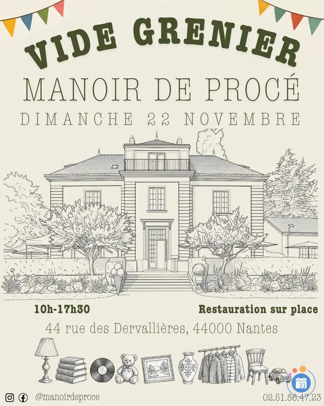 Image Vide Grenier au Manoir de Procé (photo 1)
