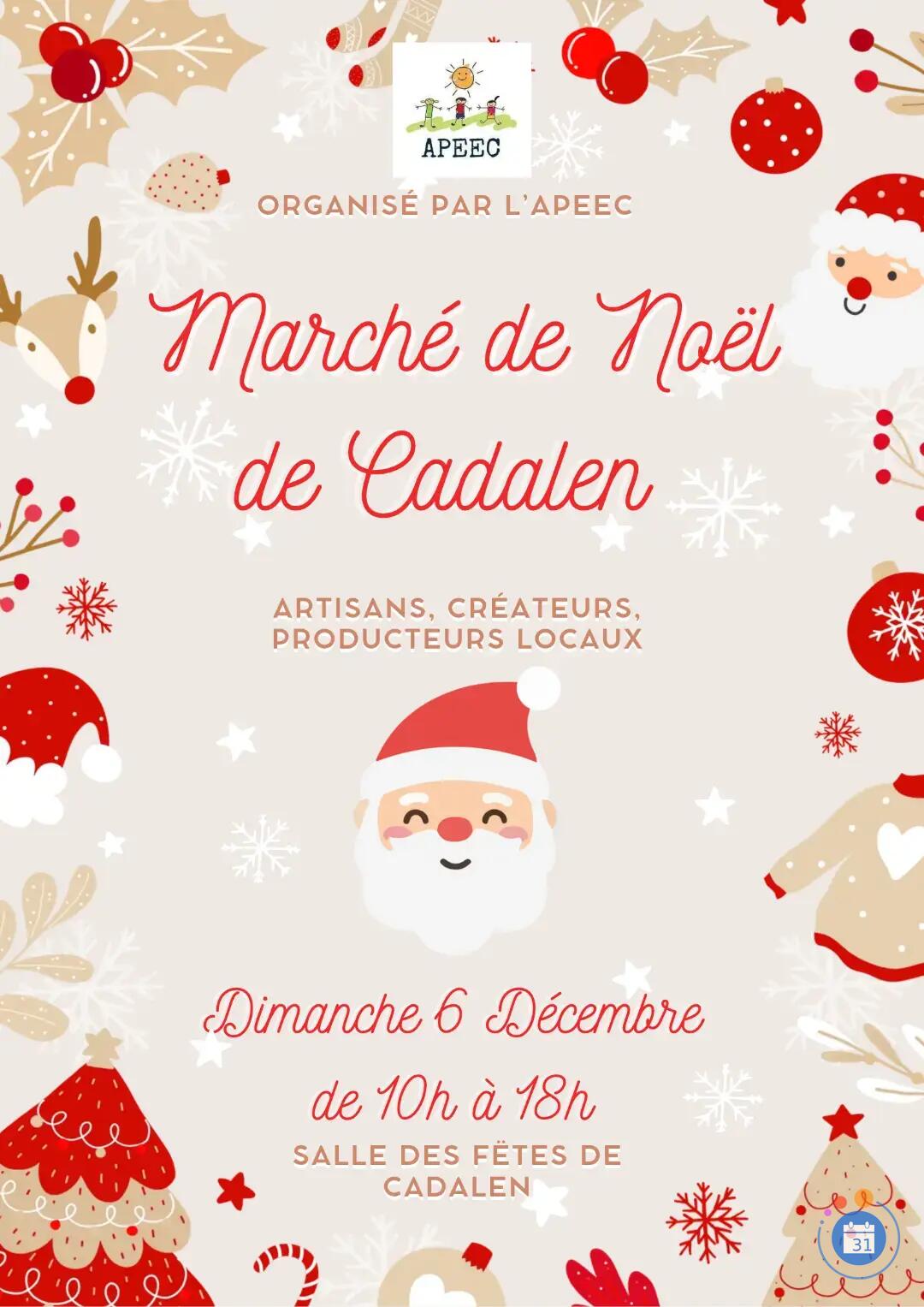 Image Marché de Noël de l'école de Cadalen 2026 (photo 1)