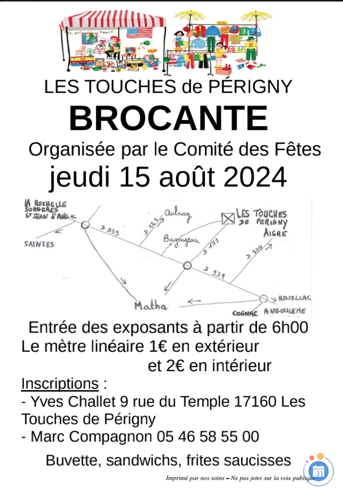 Image Brocante du 15 aout (photo 1)