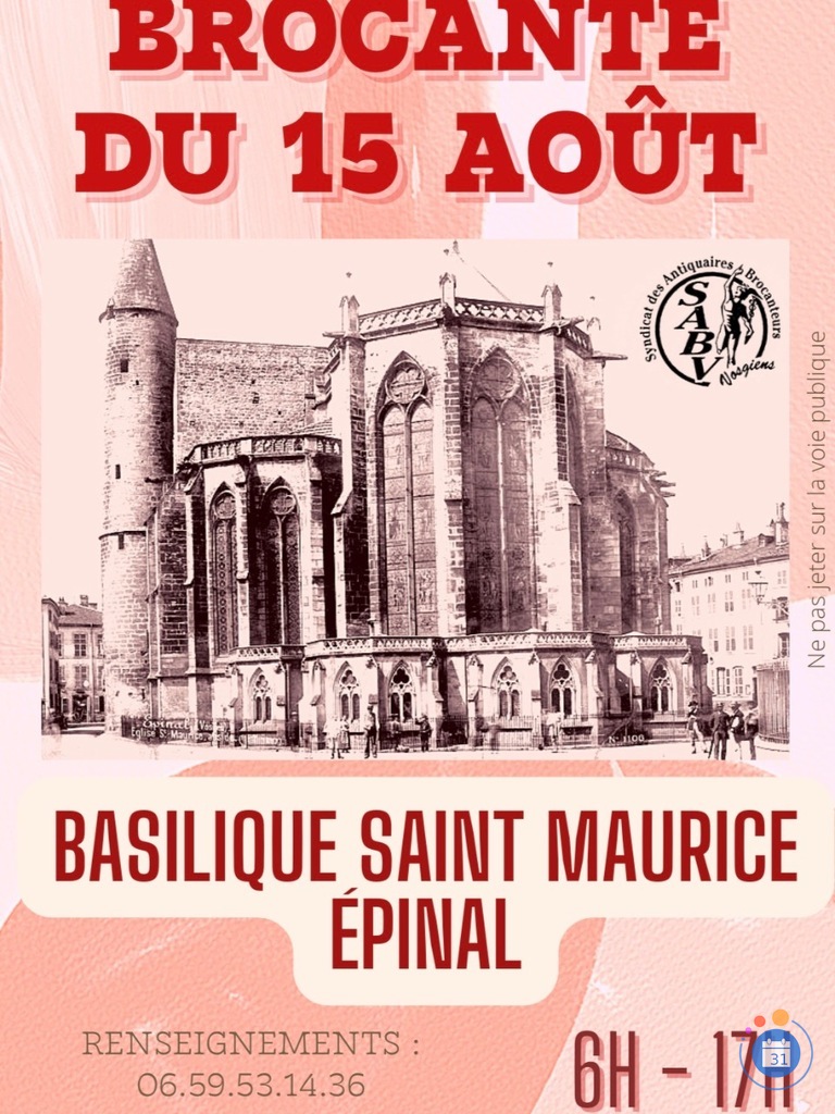 Image Brocante Annuelle de la Basilique (photo 1)