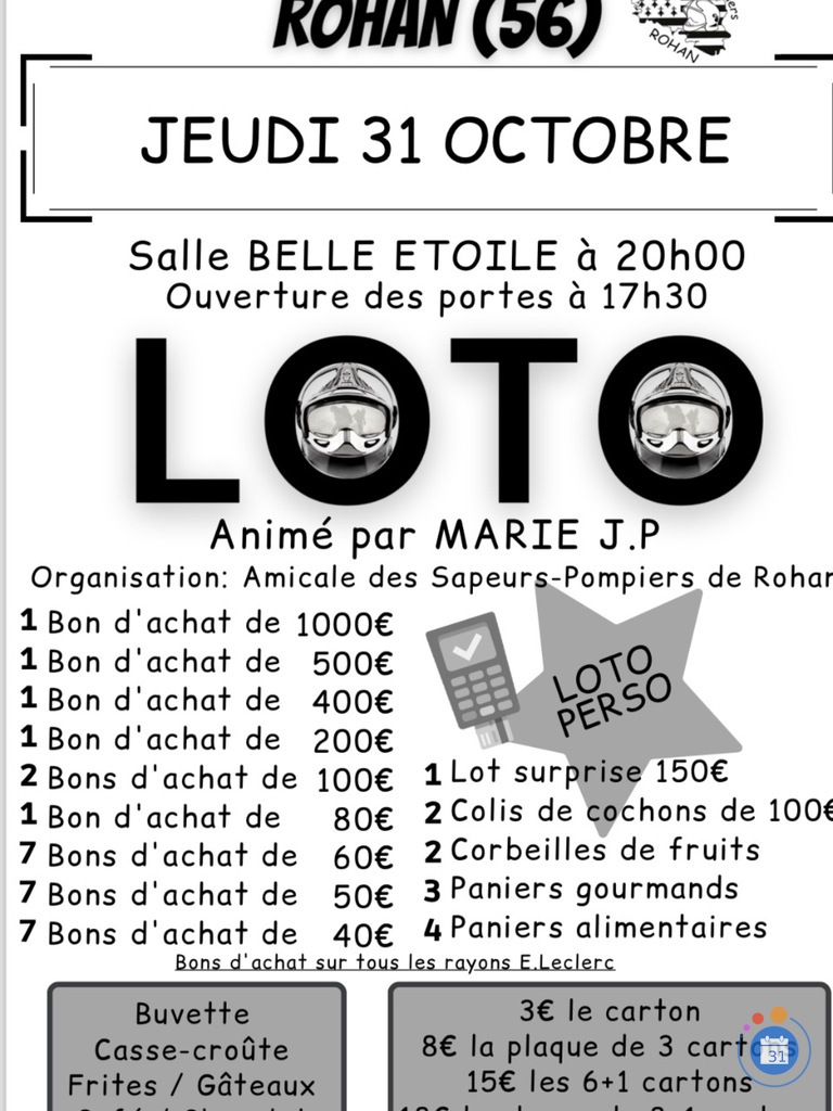 Image Loto des sapeurs pompiers (photo 1)