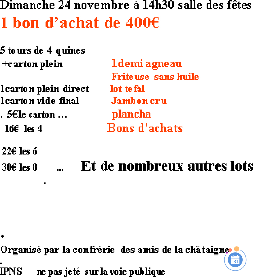 Image loto. a revest du bion (photo 1)