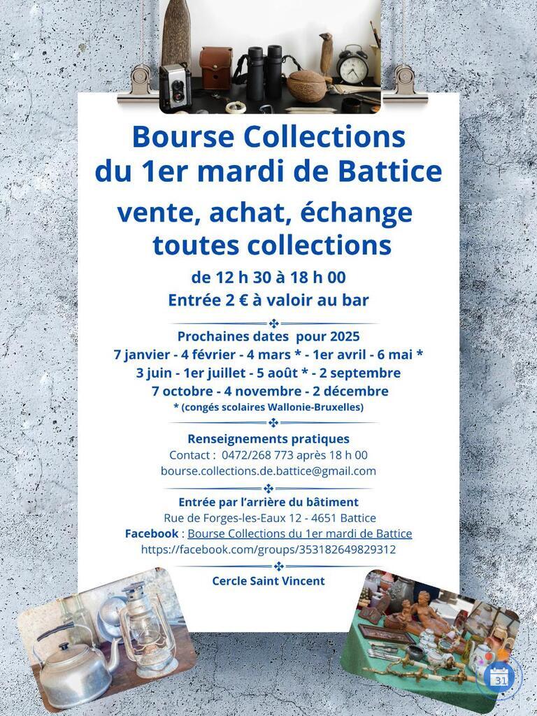 Image Bourse Collections du 1er Mardi de Battice. (photo 1)
