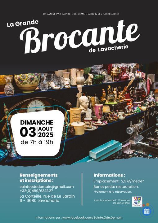 Image Grande brocante de lavacherie (photo 1)