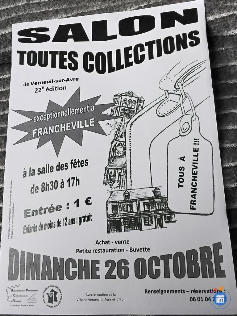 Image Salon toutes collections de verneuil déplacé à Francheville (photo 1)