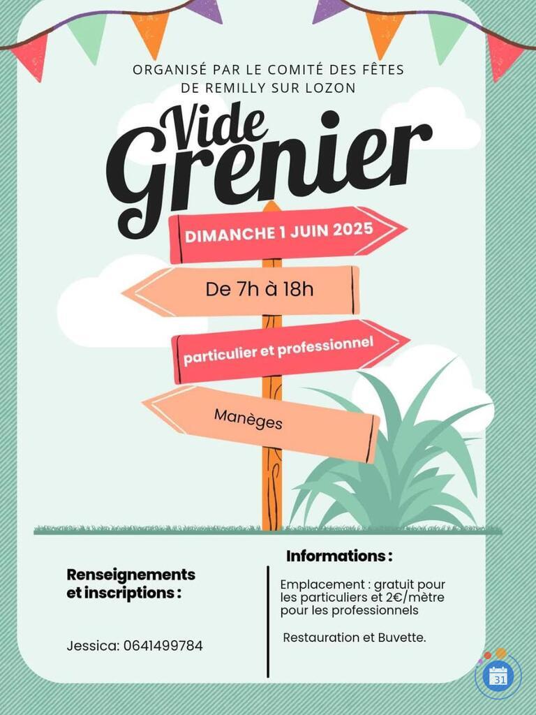 Image Vide grenier brocante manèges (photo 1)