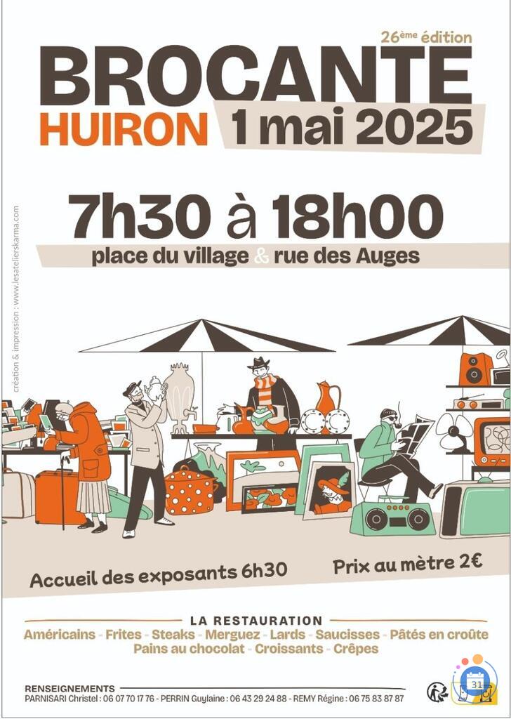 Image Brocante vide grenier Huiron (photo 1)