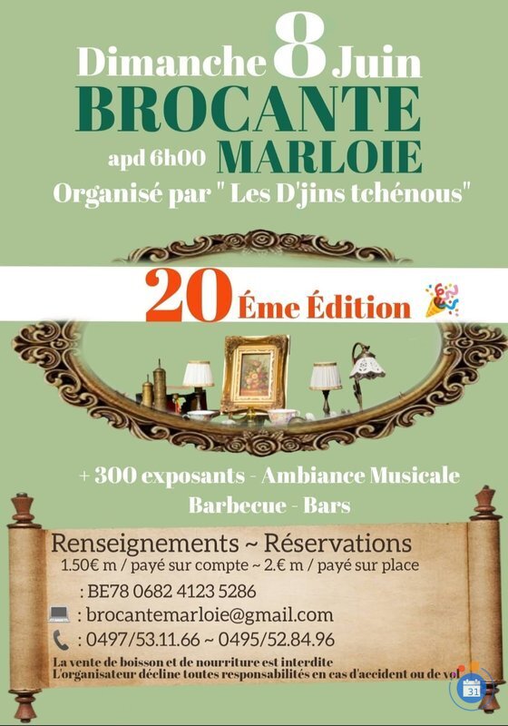 Image 20 eme Brocante de MARLOIE (photo 1)