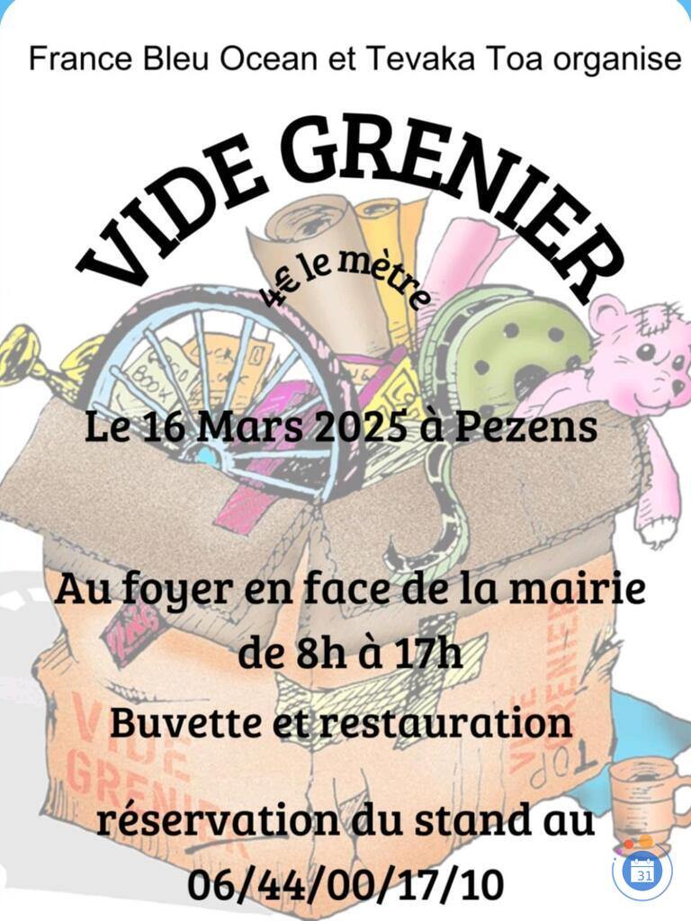 Image Vide grenier France bleu ocean (photo 1)