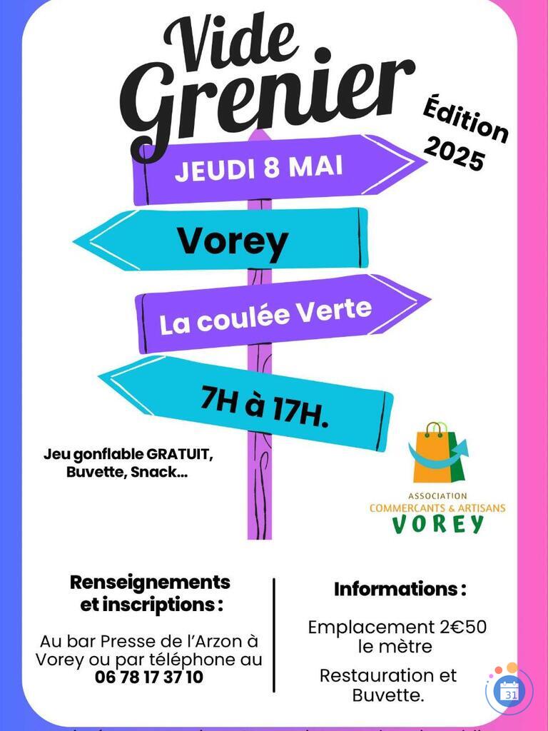 Image Vide grenier de l'association des Commerçants et Artisans (photo 1)