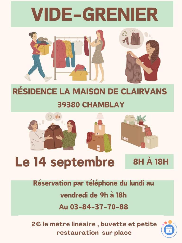 Image Vide-Greniers de La résidence de Clairvans (photo 1)