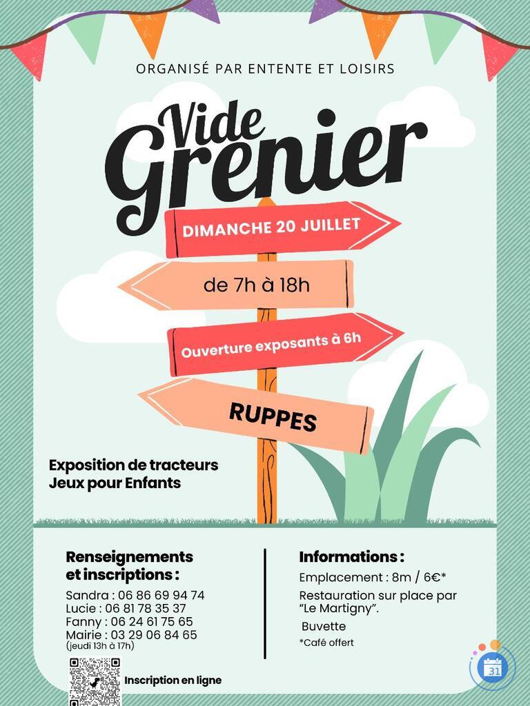 Image Vide grenier de Ruppes (photo 1)