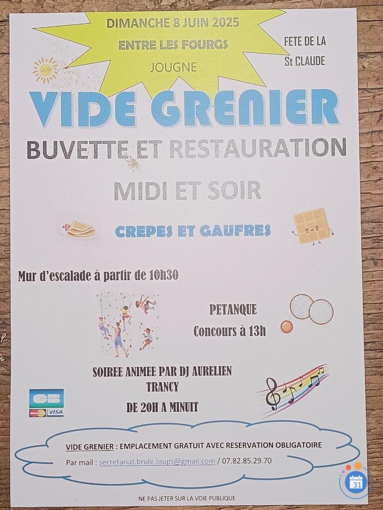 Image Vide grenier de la Saint Claude (photo 1)