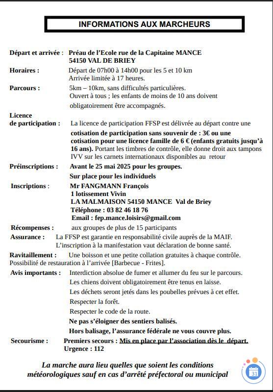 Image 29 ème Marche Populaire Internationale (photo 2)